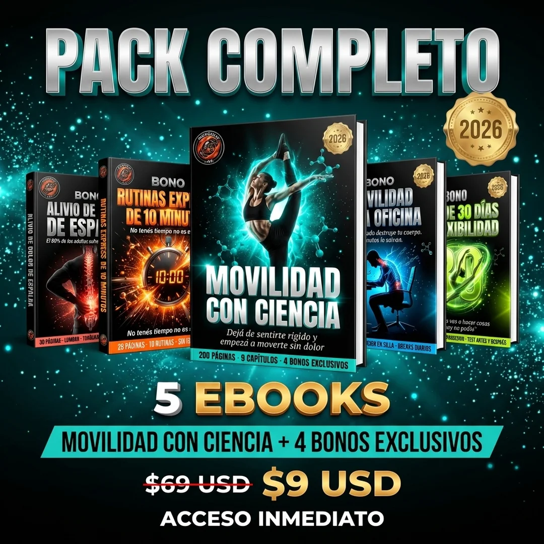 Pack Completo - Movilidad con Ciencia + 4 Bonos